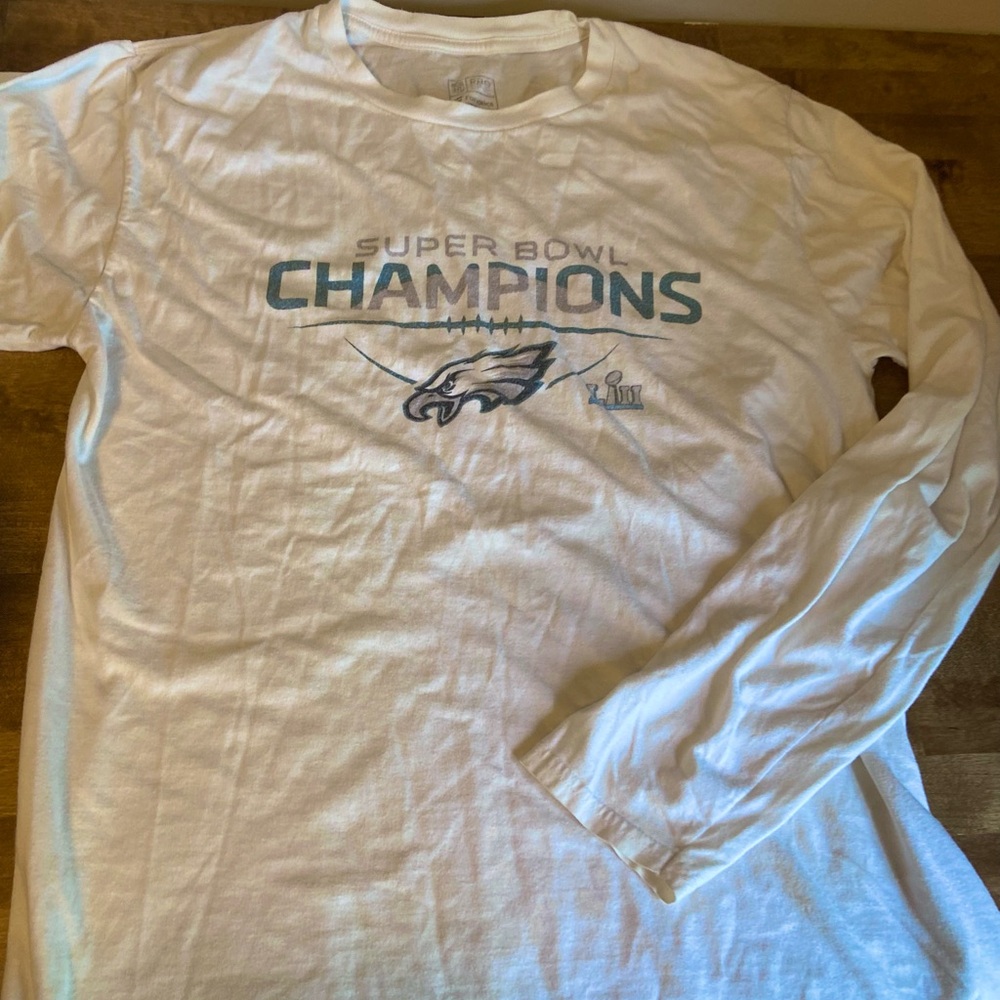 Eagles Super Bowl LII Champions Long Sleeve Shirt